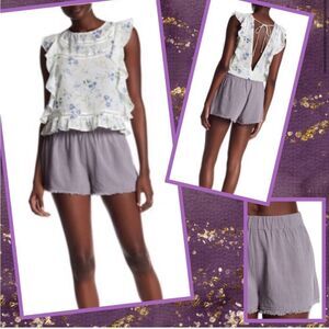 NWT MSRP $58 Banjara Frayed Hem Short Women's Size Medium/Large